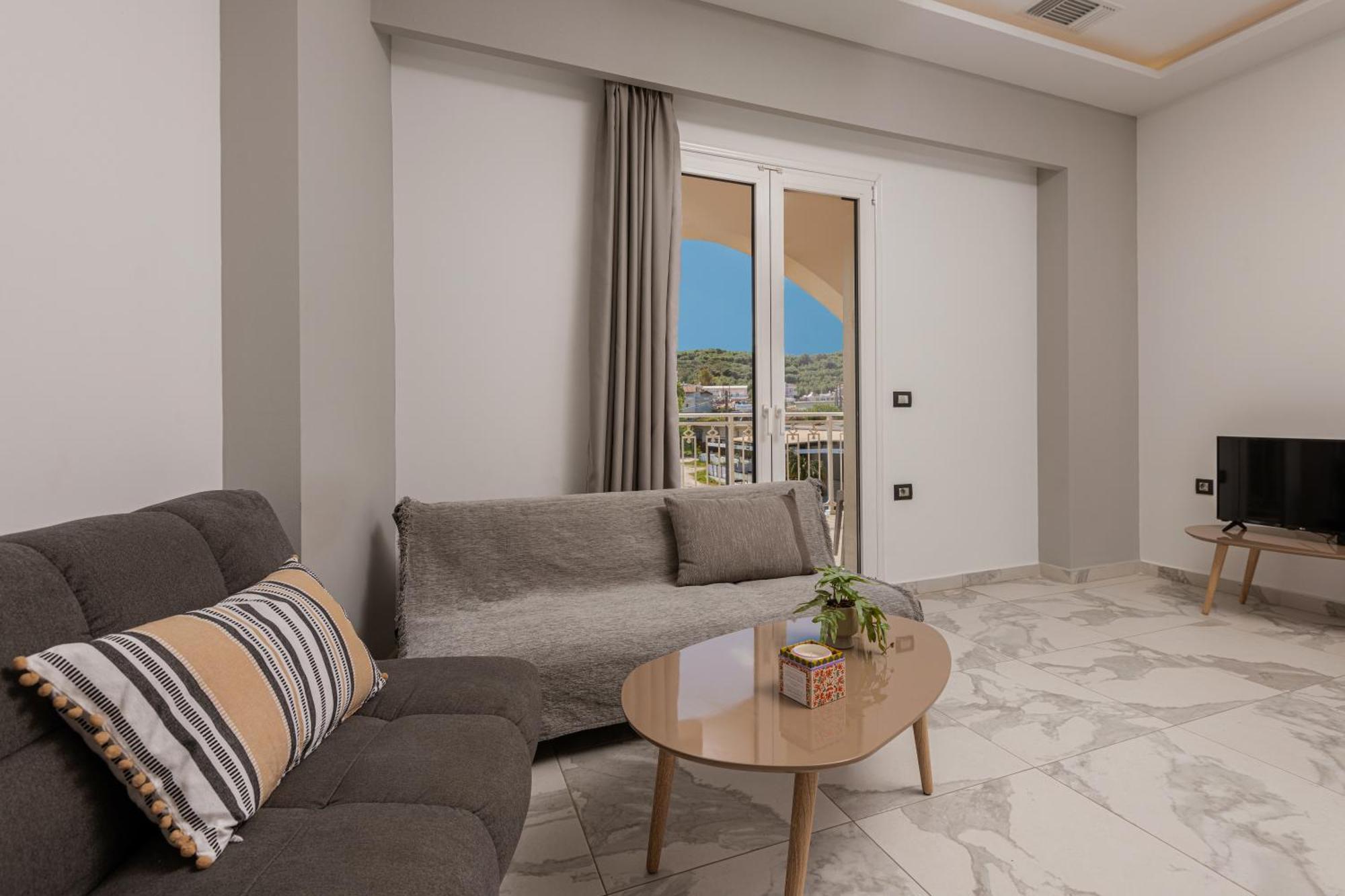 Katsaros Luxury Apts II 5 Min Walk To Beach Tsiliví Eksteriør bilde
