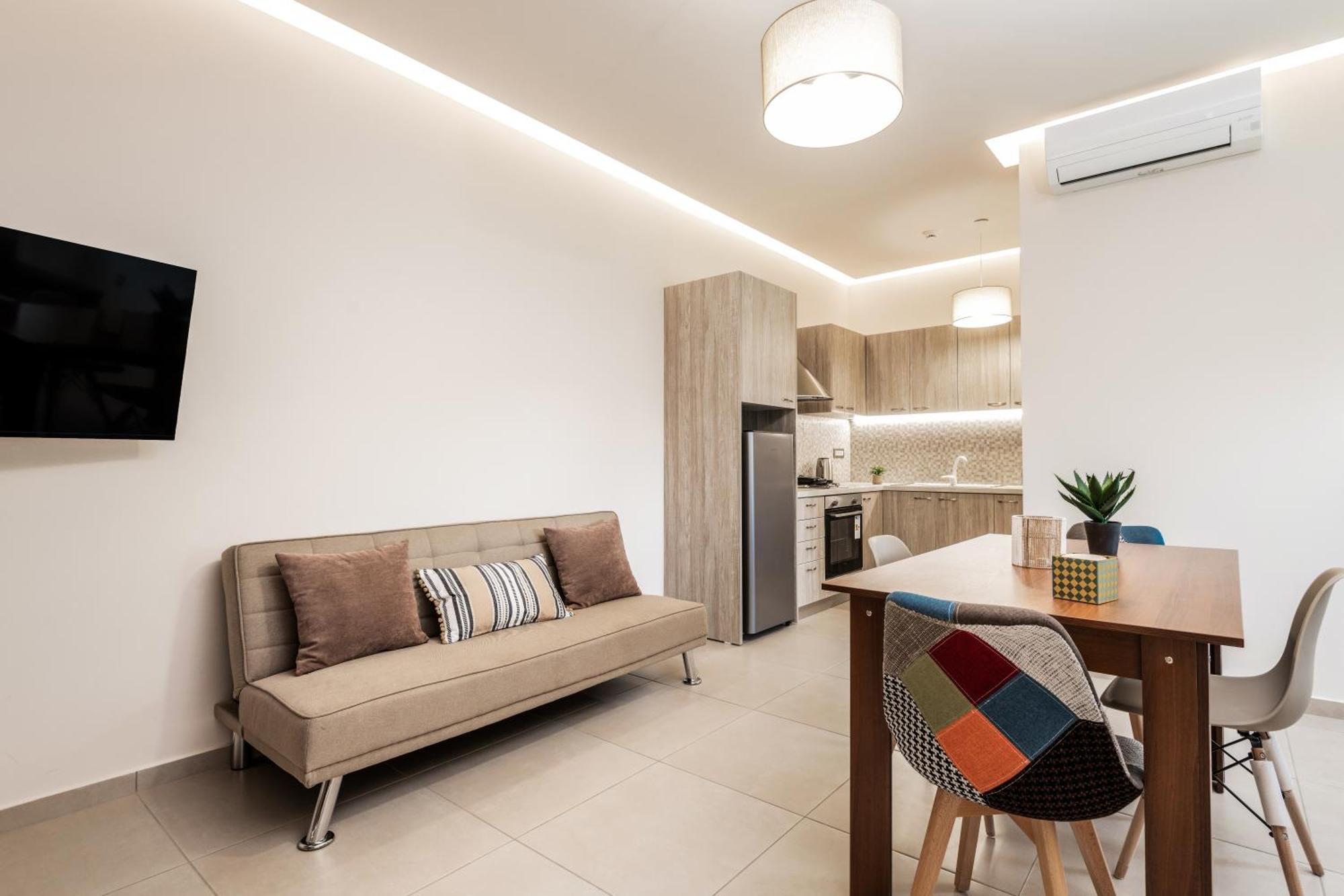 Katsaros Luxury Apts II 5 Min Walk To Beach Tsiliví Eksteriør bilde